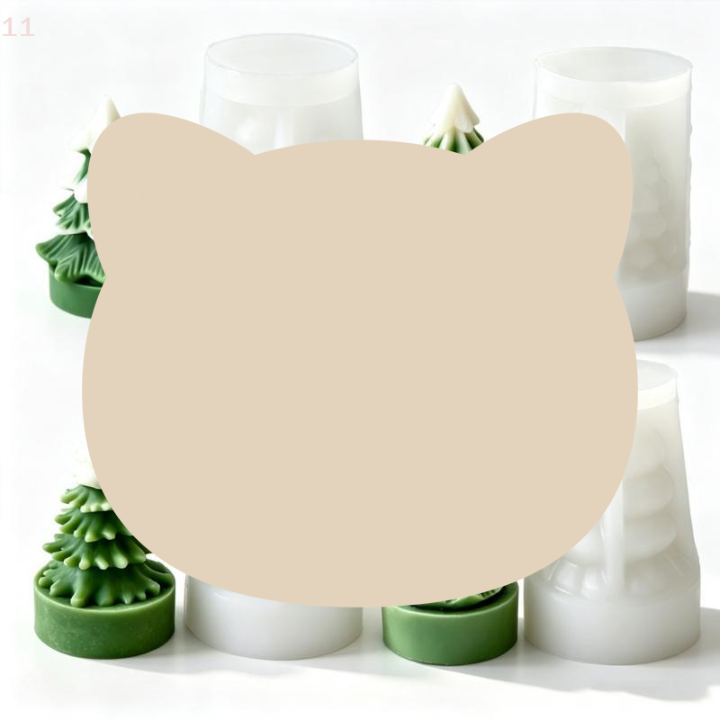 Soap Making Supplies - DIY Mini Christmas Tree Silicone Mold