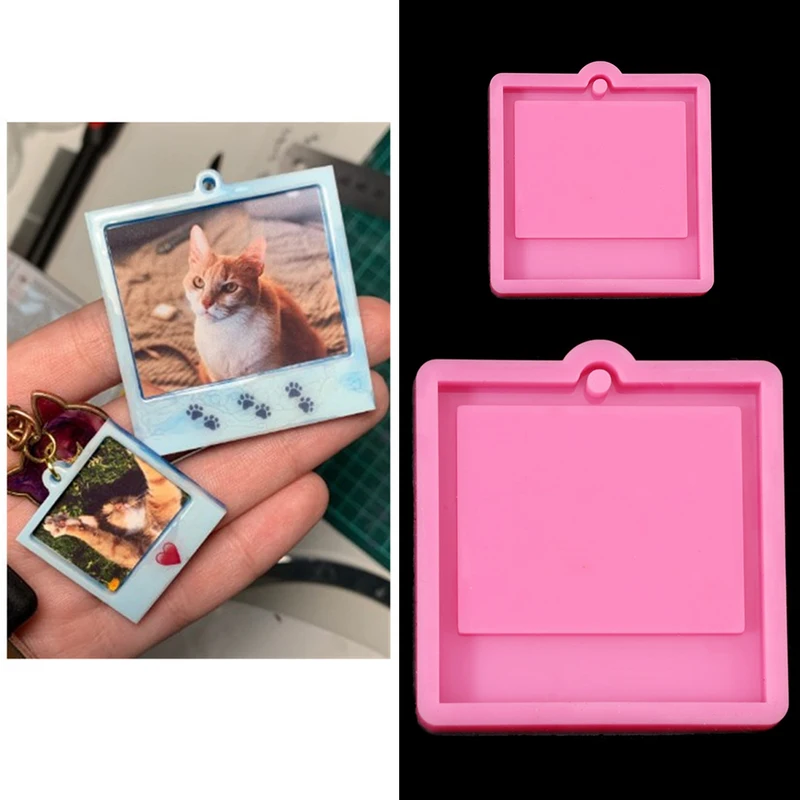 Soap Making Utensils - Photo Frame Epoxy Resin Keychain Mold